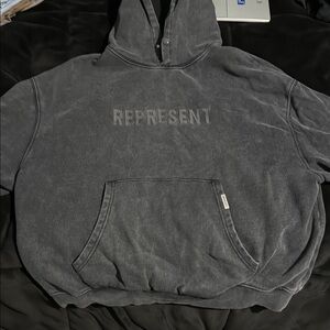 Represent Charcoal Men's Hoodie